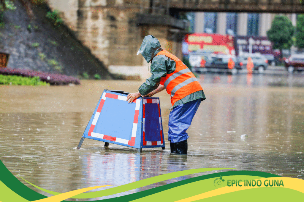 Musim Banjir Datang, Saatnya Waspada dan Siaga Menjaga Kesehatan Keluarga